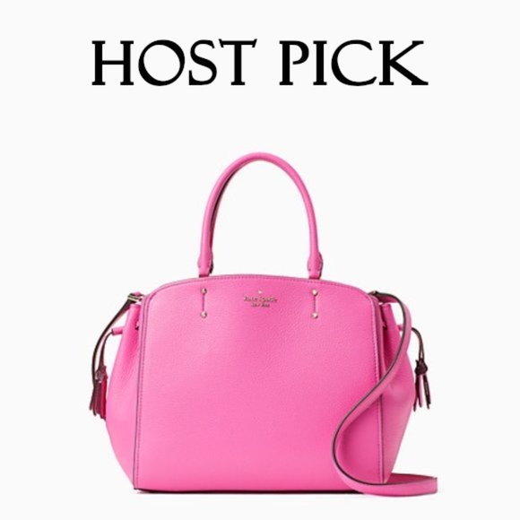 kate spade Handbags - NWT Kate Spade pink leather medium satchel handbag